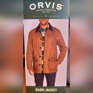 NWT Orvis Canvas Barn Jacket L